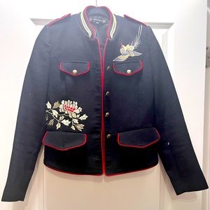 Zara Waist length pea coat jacket